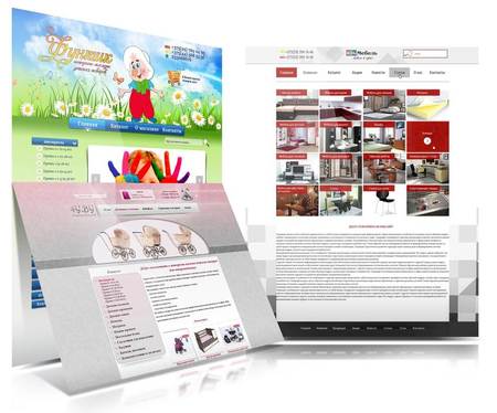 Готовые сайты 'Разработка, продвижение веб-сайтов, веб-дизайн'
